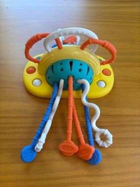 Baby Montessori Sensory Silicone Suction Cup Toy for High Chair Toddler